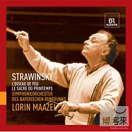 Stravinsky: Firebird Suite, Le sacre du printemps / Maazel, Bavarian Radio Symphony Orchestra(大師歷史現場-史特拉汶斯基：火鳥、春之祭/ 馬捷爾(指揮)巴伐利亞廣播交響樂團)