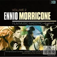 Global Stage Orchestra / Ennio Morricone : Film Music Maestro elected Works Volume Two (3CDs)(環球劇場管弦樂團 / 顏尼歐.莫利克奈:經典電影配樂選集2 (3CDs))