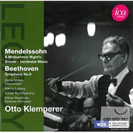 MENDELSSOHN: Midsummer Night’s Dream, BEETHOVEN: Symphony No. 8 / Klemperer (conductor), Cologne Radio Symphony(孟德爾頌：劇樂「仲夏夜之夢」、貝多芬：第8號交響曲/克倫培勒(指揮)科隆廣播交響樂團暨合唱團)