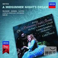 布烈頓：仲夏夜之夢 (2CD) / 梅肯涅兒、布萊恩.阿薩瓦 等人演唱 / 戴維斯，指揮(Britten: A Midsummer Night’s Dream (2CD))