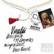 韋瓦第 : 協奏曲集 / 平諾克指揮,英國協奏團 (7CD)(Vivaldi : Stravaganza 55 Concertos / Trevor Pinnock& The English Concert (7CD))