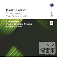 DANIEL BARENBOIM / RIMSKYKORSAKOV : SCHEHERAZADE, TSAR SALTAN(華納古典萬神殿 - 巴倫波因(指揮)芝加哥交響樂團 / 林姆斯基-高沙可夫：天方夜譚、沙皇組曲)