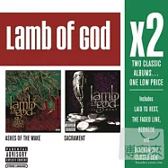 Lamb of God / X2 (Ashes Of The Wake / Sacrament) (2CD)(上帝羔羊樂團 / 巨星雙碟中價系列(夜的灰燼/金屬聖典) (2CD))