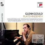 《The Glenn Goould Collection 14》Glenn Gould plays Hindemith:3 Piano Sonatas; 5 Sonatas for Brass& Piano; Das(《顧爾德八十周年典藏發行14》顧爾德演奏亨德密特：三首鋼琴奏鳴曲、三首銅管與鋼琴奏鳴曲 (4CD))