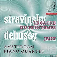 Le Sacre Du Printemps, Jeux / Stravinsky, Debussy / Amsterdam Piano Quartet(鋼琴四重奏的四台鋼琴彈奏)