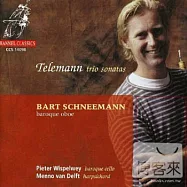 Trio Sonatas / Telemann / Bart Schneemann, Pieter Wisplewey Etc(泰爾曼雙簧管三重奏曲輯)
