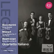 Quartetto Italiano plays Boccherini, Mozart and Beethoven / Quartetto Italiano(義大利弦樂四重奏演奏鮑凱里尼、莫札特及貝多芬作品 / 義大利弦樂四重奏)