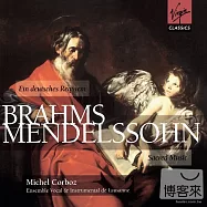 布拉姆斯：德國安魂曲 ; 孟德爾頌：宗教音樂 / 柯博斯(指揮) (2CD)(Brahms: Ein Deutches Requiem / Mendelssohn: Motets / Michel Corboz (2CD))