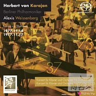 Karajan and Weissenberg plays Beethoven piano concerto No.3 and 5 (SACD single layer)(卡拉揚與魏森柏格現場名演貝多芬皇帝鋼琴協奏曲 (單層SACD))