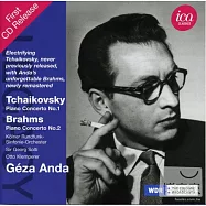 Geza Anda plays Tchaikovsky & Brahms / Geza Anda (piano), Sir Georg Solti & Klemperer (conductor)(安達演奏柴可夫斯基、布拉姆斯鋼琴協奏曲《首度CD發行》/ 蓋札.安達(鋼琴), 蕭提、克倫培勒(指揮) 柯隆廣播交響樂團)
