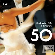 V.A. / 50 Best Waltzes & Polkas (3CD)(圓舞曲與波卡舞曲名曲五十(3CD))