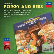 Gershwin: Porgy and Bess / White / Mitchell / Boatwright / Quivar / Hendricks / Conrad (3CD)(蓋希文：波吉與貝絲 / 懷特、韓翠克絲，演唱 / 馬捷爾 指揮 克里夫蘭管弦樂團與合唱團 (3CD))