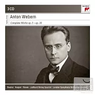 Anton Webern: Complete Works: Op. 1 - Op. 31 / Pierre Boulez (3CD)(《典範大師套裝系列71》魏本作品全集 : Op.1-31 / 布列茲 (3CD))
