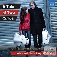 Cello Duet Arrangements (A Tale of Two Cellos) / Julian and Jiaxin Lloyd Webber, Lenehan, Finch(大提琴的鶼鰈物語~從蒙台威爾第到帕爾特 / 朱利安.洛依.韋伯伉儷(雙大提琴)、強斯頓&海耶登(大提琴)、約翰.藍尼漢(鋼琴))