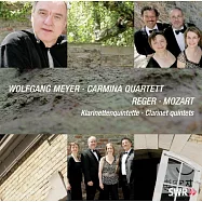 Wolfgang Meyer plays Mozart and Reger / Wolfgang Meyer, Carmina quartet(沃夫岡梅耶演奏莫札特與雷格)