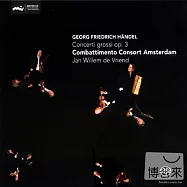EORG FRIEDRICH HANDEL: Concerti Grossi op.3 / Combattimento Consort Amsterdam (SACD)(韓德爾大協奏曲op.3 / 阿姆斯特丹戰鬥駙馬樂團 (SACD))