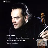 H.I.F. Biber: Fidicinium Sacro-Profanum / Gunar Letzbor / Ars Antiqua Austria (SACD)(海因里希.比貝爾: 神聖與褻瀆12首小提琴協奏曲 / 岡納雷茲伯 / 奧地利羅馬室內樂團 (SACD))