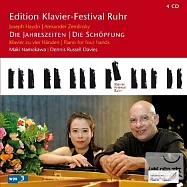 Haydn Die Jahreszeiten and Die Schopfung / piano for hands version / Maki Namekawa, Dennis Russell Davies (4CD)(海頓”四季””創世紀”兩大神劇全曲四手聯彈鋼琴版 / 柴姆林斯基改編版世界首錄音 (4CD))