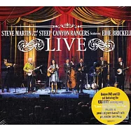 Steve Martin And The Steep Canyon Rangers featuring Edie Brickell / Live [CD+DVD](史提夫馬丁 & 峽谷巡警樂團 & 伊迪布凱爾 / CD+DVD影音雙碟)