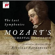 Mozart: Symphonies Nos. 39, 40 & 41 / Nikolaus Harnoncourt (2CD)(莫札特：第39、40、41號交響曲 / 哈農庫特 (2CD))
