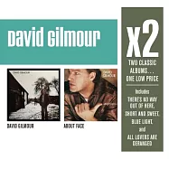 David Gilmour / X2 (David Gilmour / About Face) (2CD)(大衛吉爾摩 / 巨星雙碟中價系列 (同名專輯 / 關於臉) (2CD))
