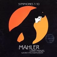 Mahler: Symphonies Nos. 1-10 & Kindertotenlieder -Jubilee Edition- 150th Anniversary of the Wiener Philharmoniker(馬勒：交響曲全集 / 馬捷爾(指揮) 維也納愛樂管弦樂團 (12CD))