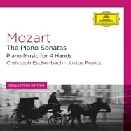 Mozart : The Piano Sonatas, Piano Music for 4 Hands / C. Eschenbach & J. Frantz (Budget Box) (8CD)(莫札特：鋼琴奏鳴曲全集、鋼琴四手聯彈等 / 艾森巴哈，鋼琴 / 尤斯圖斯.法蘭茲(鋼琴) (8CD))