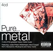 V.A / Pure…Metal (4CD)(選輯 / 純金屬搖滾精選(4CD))