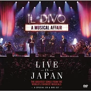 IL DIVO / A Musical Affair Live In Japan (CD+DVD)(美聲男伶 / 情定百老匯 2014日本演唱會現場實況 (CD+DVD))