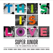 SUPER JUNIOR / 第七張正規專輯特別版「THIS IS LOVE」(C版/台壓版 CD+DVD) 圭賢版(V)