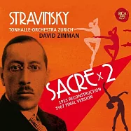 Stravinsky: Le sacre du printemps (Original Version 1913 & Revised Version 1967) / David Zinman (2CD)(史特拉汶斯基：春之祭(1913年初稿世界首度錄音&1967年決定版) / 大衛.辛曼 (2CD))