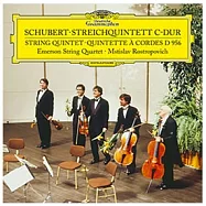 舒伯特：弦樂五重奏D956 / 羅斯托波維奇 / 艾默森弦樂四重奏 (LP黑膠唱片)
