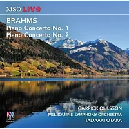 Brahms piano concerto No.1 and No.2 / Garrick Ohlsson, Otaka (2CD)(歐爾頌演奏布拉姆斯鋼琴協奏曲全集 (2CD))