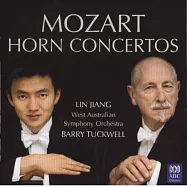 Mozart horn concerto No.1~4 / Barry Tuckwell, Lin Jiang(法國號大師塔克威爾的傳承~指揮莫札特法國號協奏曲為新銳法國號演奏家伴奏)