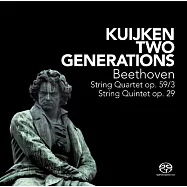 Beethoven string quartet and string quintet / Kuijken String Quartet (SACD)(貝多芬弦樂四重奏與弦樂五重奏 (雙層SACD))