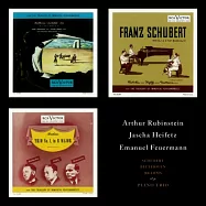 百萬三重奏 - 貝多芬、舒伯特、布拉姆斯三重奏 / 魯賓斯坦 (3CD)(Piano Trio - Beethoven, Schubert and Brahms / Arthur Rubinstein (3CD))