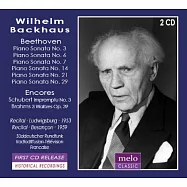 巴克豪斯 第二集 演奏貝多芬鋼琴奏鳴曲音樂會實況 (2CD)(Wilhelm Backhaus Vol.2 ~ plays Beethoven piano sonata in Live (2CD))
