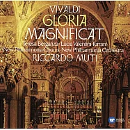 韋瓦第：聖母讚美歌、光榮頌 / 貝岡莎〈次女高音〉露琦亞.瓦倫提妮-泰蘭妮〈女低音〉/ 慕提〈指揮〉新愛樂管弦樂團(Vivaldi: Magnificat - Gloria / Riccardo Muti)