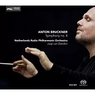 Jaap van Zweden conducts Bruckner symphony No.8 (2 SACD Hybrid)(世界首位錄製多軌SACD發燒版的貝多芬交響曲全集的指揮家~史威登全新挑戰布魯克納交響曲全集 第八號交響曲 (2 SACD Hybrid))