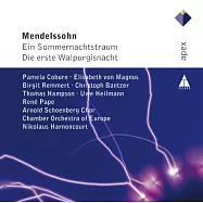 Mendelssohn : A Midsummer Night’s Dream / Nikolaus Harnoncourt & Chamber Orchestra of Europe(華納古典萬神殿 - 孟德爾頌：仲夏夜之夢、女巫之夜 / 瑪格努斯〈次女高音〉科本〈女高音〉瑞茉特〈次女高音〉海爾曼〈男高音〉)