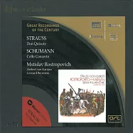 理查史特勞斯 / 舒曼：唐吉軻德 / 羅斯托波維奇 / 卡拉揚 (XRCD)