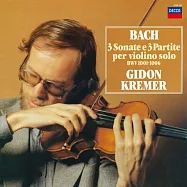 J.S.Bach：Sonata & Partita For Solo Violin / Gidon Kremer (Violin) (180g 3LP Box)(巴哈：無伴奏小提琴奏鳴曲與組曲 / 基頓.克萊曼(小提琴) (180g 3LP Box))