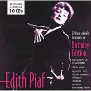 Wallet- Edith Piaf- Birthday Edition / Edith Piaf (10CD)(瓦礫系列- 法國香頌女神 - 伊迪絲.皮雅芙 / 伊迪絲.皮雅芙 (10CD))