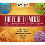 V.A. / The Four Elements-classical Masterpieces Inspirated By Water, Earth, Fire & Air (4CD)(音樂四元素 / 費雪-迪斯考、哈絲姬兒、紀雪金、卡拉揚、福特萬格勒、包爾特、柏林愛樂、維也納愛樂等 (4CD))