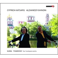 Glinka and Tchaikovsky four hand piano works / Cyprien Katsaris, Alexander Ghindin(柴可夫斯基50首以俄羅斯民謠創作的四手聯彈作品 / 卡薩里斯)