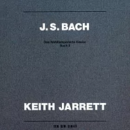 巴哈 : 鋼琴平均律第二冊 / 大鍵琴：奇斯.傑瑞特 (2CD)(Keith Jarrett / J.S Bach: Das Wohltemperierte Klavier, Buch II (2CD))