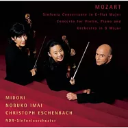 莫札特︰交響協奏曲K364、小提琴與鋼琴協奏曲K.Anh.56 / 美島綠 (Blu-spec CD)(Mozart: Sinfonia Concertante in E-flat for Violin, Viola and Orchestra; Concerto in D for Violin, Piano and Orchestra / Midori (Blu-spec CD))