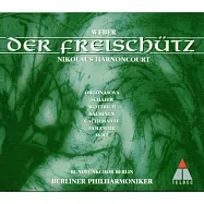 Weber : Der Freischütz / Nikolaus Harnoncourt(韋伯：摩彈射手 / 哈農庫特〈指揮〉柏林愛樂、柏林廣播合唱團)