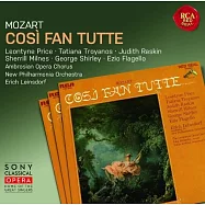 《Sony Classical Opera》Mozart: Così fan tutte, K588 / Erich Leinsdorf (3CD)(《索尼經典歌劇系列》莫札特：女人皆如此 / 萊因斯朵夫 (3CD))