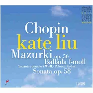2015蕭邦鋼琴大賽~劉珒奪銅實況錄音 / 劉珒 (2CD)(Kate Liu in Chopin Competition 2015 / Kate Liu (2CD))
